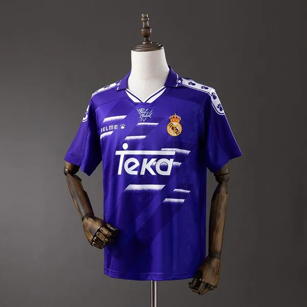 Camiseta de fútbol Real Madrid 1994/96 VISITANTE MANGA CORTA VERSION FAN